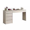 Ver imagem 3 de Conjunto para Quarto Escrivaninha 5 Gavetas Berlim e Espelho Retangular 180cm Flora