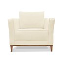 Ver imagem 3 de Poltrona Decorativa Riva Linho Pérola - Loja Sheep