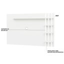 Ver imagem 4 de Painel de Tv Ripado até 32 Polegadas com Prateleiras