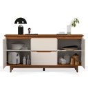 Ver imagem 2 de Aparador Buffet 2 Portas 51355 Flow Off White Freijó Ej Móveis