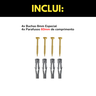 Kit Duas Araras Rt Fixas de Parede Cabideiros 40cm Aço Reforçado Práticos Organização de Roupas - 2