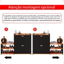 Ver imagem 7 de Kit 2 Mesas Cabeceira Preto Mesinha Lateral Cama Sapateira Vertical Banquinho Quarto Cinamomo - Rpm