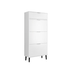 Sapateira Organizadora 3 Portas 1 Gaveta Italia Branco - Rede Móveis - 2