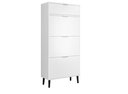 Ver imagem 2 de Sapateira Organizadora 3 Portas 1 Gaveta Italia Branco - Rede Móveis