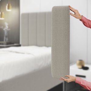 Painel Modulado Nashira 200 / N-036 Bouclê Bege
