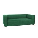 Ver imagem 2 de Sofá Namoradeira Amsterdam 1,40m Veludo Verde - Inova Decorações