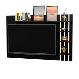 Painel de Tv Ripado até 32 Polegadas com Prateleiras - 2