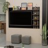 Painel de Tv Ripado até 32 Polegadas com Prateleiras - 1