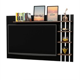 Painel de Tv Ripado até 32 Polegadas com Prateleiras - 2