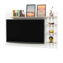 Ver imagem 2 de Painel de Tv Ripado até 32 Polegadas com Prateleiras