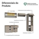 Ver imagem 4 de Armário de Cozinha Completa 260 Cm Suspenso Nice Madesa 10 Crema