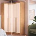 Ver imagem 2 de Módulo 2 Portas com Cabideiro Infinity