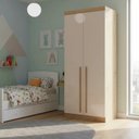 Ver imagem 1 de Módulo 2 Portas com Cabideiro Infinity Marrom/Cedro/Blush