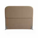 Ver imagem 2 de Cabeceira de Cama Box Queen 160cm Orgânica Bege Escuro - Veludo