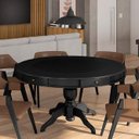 Ver imagem 6 de Mesa de Jogos Carteado 6 Lugares Bellagio com Gavetas e Tampo Reversível com Tecido Preto/Verde G42
