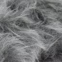 Ver imagem 3 de Kit 2 Puff Pelúcia Premium Redondo Decorativo Peludo Pelo Alto Pés Madeira Palito com Enchimento Cor