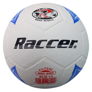 Bola Futsal Raccer 200 Sub 13 (11/13 Anos) Infantil:Branco