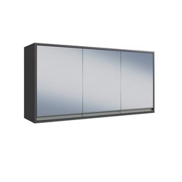 Cozinha Modulada Atena 100% MDF 12 Peças Grafite - Arte Cas - 6