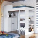 Ver imagem 2 de Cama Multifuncional Solteiro Art In Móveis San Francisco Branco