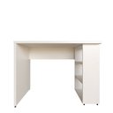 Ver imagem 3 de Conjunto de Mesa com Prateleiras para Escritório ou Home Office de Largura 110cm MDF Branco