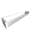 Ver imagem 7 de Conjunto de Mesa com Prateleiras para Escritório ou Home Office de Largura 110cm MDF Branco