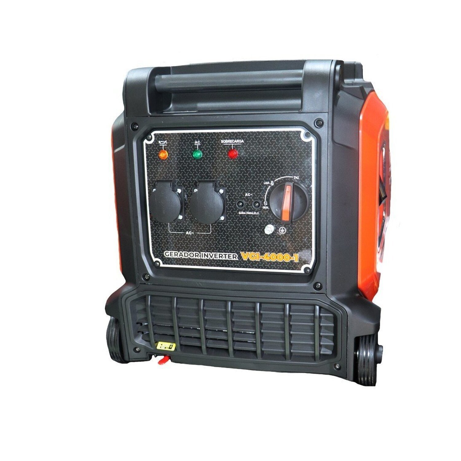 Gerador Inverter Gasolina 4t 223cc 4,0kva 4000w 127v Vgi4000-1 Vulcan Trent - 3