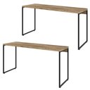 Ver imagem 1 de Kit 02 Mesas Para Escritório e Home Office Industrial Aspen 150 cm C01 Carvalho - Lyam Decor