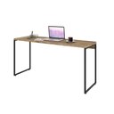 Ver imagem 3 de Kit 02 Mesas Para Escritório e Home Office Industrial Aspen 150 cm C01 Carvalho - Lyam Decor