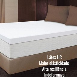 Pillow Top Látex Hr Foam Queen 1,58 X 1,98 X 3cm Aumar - 3