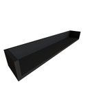 Ver imagem 7 de Conjunto de Mesa com Prateleiras para Escritório ou Home Office de Largura 110cm MDF Branco e Preto