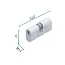 Ver imagem 2 de Fechadura Haga - Nano - Espelho 280 - Externa -21345b
