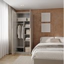 Ver imagem 3 de Guarda-roupa Modular 80cm com Portas e Prateleiras Jade CabeCasa MadeiraOriginals