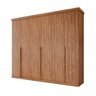 Guarda-roupa Casal 267cm 6 Portas 100% Mdf Linhares Espresso Móveis - 2