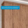 Guarda-roupa Casal 267cm 6 Portas 100% Mdf Linhares Espresso Móveis - 6