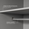 Guarda-roupa de Canto Reto Modular 95cm com Portas e Cabideiros Jade CabeCasa MadeiraOriginals - 6
