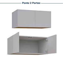 Guarda-roupa Modulado 2 Peças 4 Portas Jade Cabecasa Madeiramadeira - 14