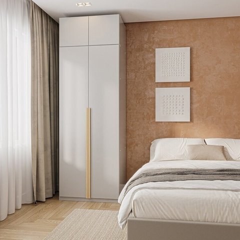 Guarda-roupa Modulado 2 Peças 4 Portas Jade CabeCasa MadeiraOriginals