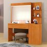 Conjunto Penteadeira Camarim Londres New e Painel Ripado 135x182cm Mdf/mdp Versa - 2