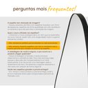 Ver imagem 3 de Espelho do Pinterest Corpo Inteiro de Chão Moldura Couro 3cm Grande 70x170cm - Mod. Rocco Preto