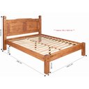 Ver imagem 5 de Cama de Casal Acapulco Quarto Rústico 100% madeira maçiça 