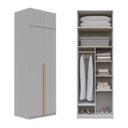 Ver imagem 7 de Guarda-Roupa Planejado 4 Portas Jade CabeCasa MadeiraOriginals Cinza
