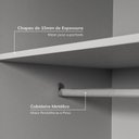 Ver imagem 7 de Guarda-Roupa Planejado 2 Peças 2 Portas Jade CabeCasa MadeiraOriginals Cinza/Urbano