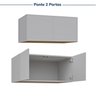 Guarda-roupa Modulado 2 Peças 2 Portas Jade CabeCasa MadeiraOriginals - 13