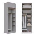 Ver imagem 6 de Guarda-Roupa Planejado 2 Peças 2 Portas Jade CabeCasa MadeiraOriginals Cinza/Urbano