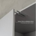 Ver mais imagens de Guarda-Roupa Planejado 2 Peças 2 Portas Jade CabeCasa MadeiraOriginals Cinza/Urbano