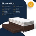 Ver imagem 7 de Cama Box com Colchão de Espuma D33 Double Face Territory Hellen + Auxiliar de Espuma Unique