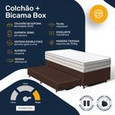 Ver imagem 5 de Cama Box com Colchão de Espuma D33 Double Face Territory Hellen + Auxiliar de Espuma Unique