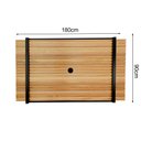 Ver imagem 4 de Painel para Tv até 65 Polegadas Ripado Becca Estilo Industrial 180 X 90cm