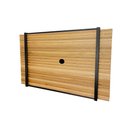 Ver imagem 3 de Painel para Tv até 65 Polegadas Ripado Becca Estilo Industrial 180 X 90cm