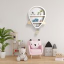 Ver imagem 4 de Prateleira Nicho Balão em Madeira Nuvem Decoração Bebê